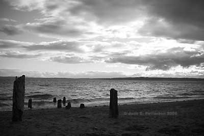 Richmond Beach at Sunset